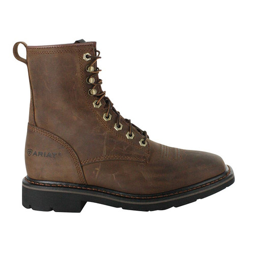 ariat square toe lace up