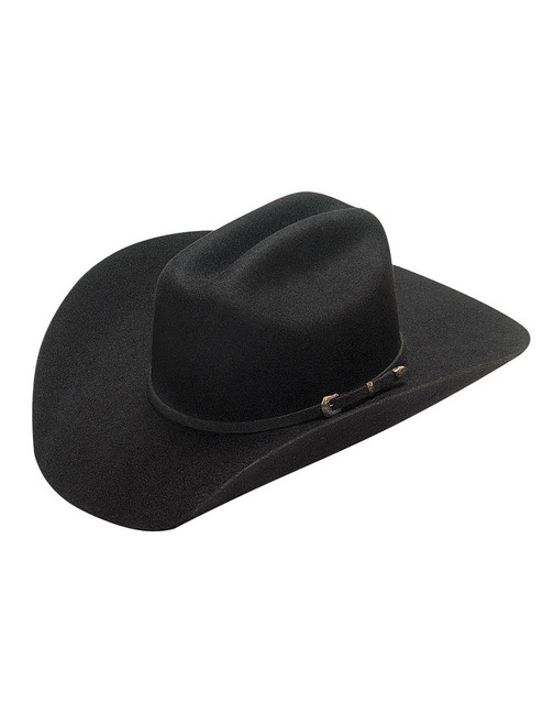 TwisterÂ® Dallas Black Felt Western Hat