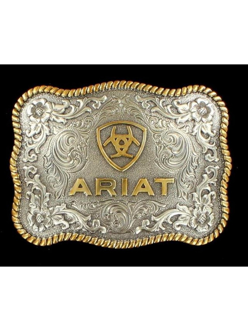 Ariat Leather Western Belt Men's Belts In Brown Buckle, 54% OFF
