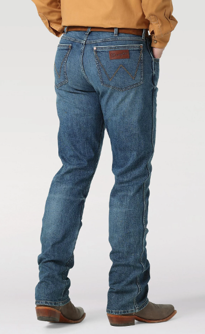 Men's Wrangler Retro Skinny Jeans with Cowboy Boots 