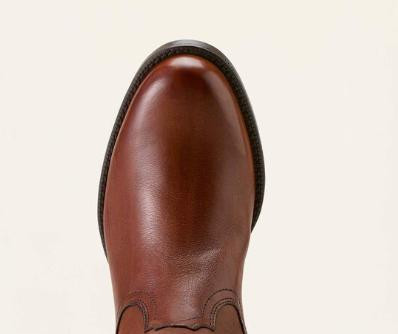Ariat Men's Cinnamon Brown Sonoro Roper Toe Western Boots Ariat Men's Cinnamon Brown Sonoro Roper Toe Western Boots