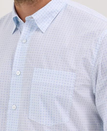 mens pale blue dress shirt Hisdern Men's Dusty Blue Dress Shirt with Pocket soft hand feel thatll keep you looking sharp and feeling great Lroveb Mens Dress Shirts Non