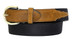 Justin® Men's Black/Brown Western Leather Belt