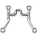 Toklat® Myler Flat Shank Sweet Iron Correctional Ported Barrel Bit