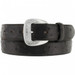 Tony Lama® Men's Black Ostrich Print Belt