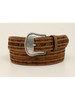 Nocona® Men's Tan Hair-on Barbwire Belt