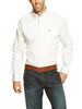 Ariat® Men's L/S White Twill Button Shirt Ariat® Men's L/S White Twill Button Shirt