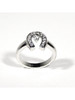 R.S. Covenant® Cubic Zirconia Horseshoe Ring