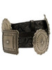 Ariat® Ladies' 1 1/2" Embossed Oval And Rectangle Conchos Leather Belt Ariat® Ladies' 1 1/2" Embossed Oval And Rectangle Conchos Leather Belt