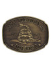 Montana Silversmiths® Men's American Gadsden Don't Tread On Me Heritage Belt Buckle