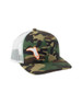 Florida Cracker® Men's Army Camo/White Mesh Trucker Cap