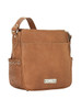 American West® Ladies' Natural Tan Harvest Moon Crossbody