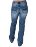 Cowgirl Tuff® Ladies' Loosen Up Open Hem Bootcut Jeans