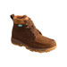 Twisted X® Ladies' Distressed Saddle 4" Moc Toe CellStretch Work Boots Twisted X® Ladies' Distressed Saddle 4" Moc Toe CellStretch Work Boots