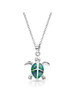 Montana Silversmiths® Ladies' Opal Turtle Love Necklace Montana Silversmiths® Ladies' Opal Turtle Love Necklace