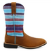 SALE Hooey® Youth Distressed Saddle Brown/Serape Blue Square Toe Boots
