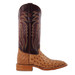 SALE R. Watson® Men's Antique Saddle Full Quill Ostrich Boots