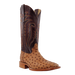 SALE R. Watson® Men's Antique Saddle Full Quill Ostrich Boots