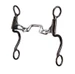 DUTTON BITS AND SPURS Dutton Bits® Short S Cheek Square Ported Chain Bit