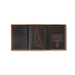 Ariat® Men's Trifold Embossed Logo Wallet - Medium Brown