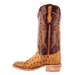 SALE R. Watson® Men's Antique Saddle Sunset Tan Full Quill Ostrich Boots