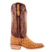 SALE R. Watson® Men's Antique Saddle Sunset Tan Full Quill Ostrich Boots