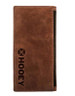 Hooey® "Classic Roughout" Rodeo Wallet - Leather Basketweave Embossed