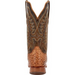 SALE Durango® Men's PRCA Antique Saddle Full-Quill Ostrich Boots