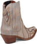 SALE Dan Post® Ladies' Bristol 6" Bone with Stitching Snip Toe Boots