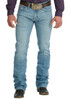 Cinch® Men's Ian Light Stonewash Slim Boot Cut Jeans