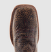 SALE R. Watson® Men's Mocha Shrunken Shoulder/Red Square Toe Boots