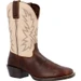 SALE Durango® Men's Chocolate/Bone Square Toe Riding Boots