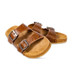 MYRA Myra® Ladies' Maggie Hand-Tooled Dual-Buckle Sandals