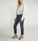 SALE Silver Jeans® Ladies' Suki Mid Rise Straight Crop Jeans