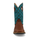 SALE Twisted X® Youth Top Hand Brown/Turquoise Square Toe Boots