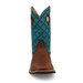SALE Twisted X® Youth Top Hand Brown/Turquoise Square Toe Boots