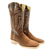 SALE R. Watson® Men's Brown Roughout Square Toe Boots