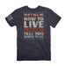 SALE Buck Wear® Men's S/S Heathered Navy How to Live T-Shirt SALE Buck Wear® Men's S/S Heathered Navy How to Live T-Shirt