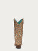 SALE Corral® Teen/Girls' Straw Glitter Inlay Square Toe Boots