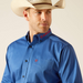 SALE Ariat® Men's L/S Bright Cobalt Team Logo Twill Classic Fit Button Shirt