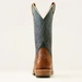 SALE Ariat® Men's Smokehouse/Ocean Blue Bankroll Almond Toe Boots