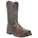 SALE Laredo by Dan Post® Men's Hawke Brown/Black Square Toe Work Boots