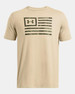 SALE Under Armour® Men's S/S Desert Sand/Marine Green Freedom Flag T-Shirt