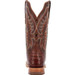Durango® Men's PRCA Cognac/Cigar Caiman Belly Square Toe Boots