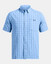 SALE Under Armour® Men's S/S Drift Tide 2.0 Plaid Button Shirt