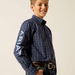 SALE Ariat® Boys' L/S Navy Pro Series Kolt Classic Fit Button Shirt