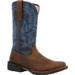SALE Rocky® Men's Bronco Brown/Blue 12" Waterproof Western Boots