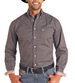 SALE Rock & Roll Denim® Men's L/S Brown Print Button Shirt