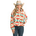 SALE Rock & Roll Denim® Ladies' Aztec Print 1/4 Zip Sherpa SALE Rock & Roll Denim® Ladies' Aztec Print 1/4 Zip Sherpa