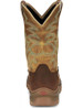 SALE Tony Lama® Men's Brown Roustabout WP 11" Steel Square Toe Work Boots